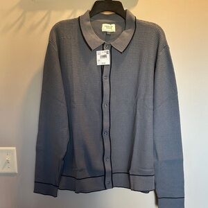 American Eagle Outfitters Gray Cardigan Sweater